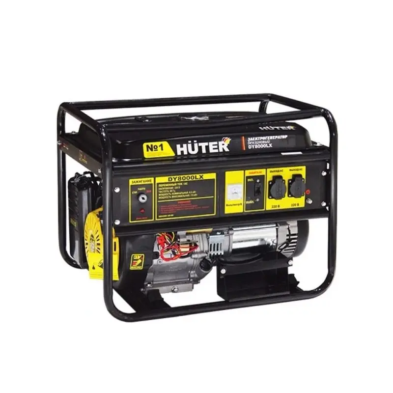 Бензиновый генератор huter dy8000lx. Генератор huter dy8000lx. Бензогенератор huter 8000 lx. Генератор хутер 8000. Бензогенератор dy8000lx 1ф 6500вт электростартер 64/1/19 // huter.