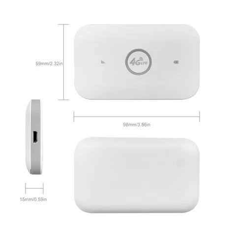 Мобильный Wi-Fi маршрутизатор 4G LTE Поддерживает от 8 до 10 Пользователей, 150 Мбит/с, портативную точку доступа Wi-Fi со слотом для Sim-карты, мини-точку доступа на открытом воздухе для путешествий