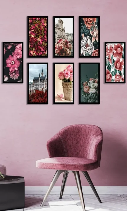 

8 Piece Frame View Table Set