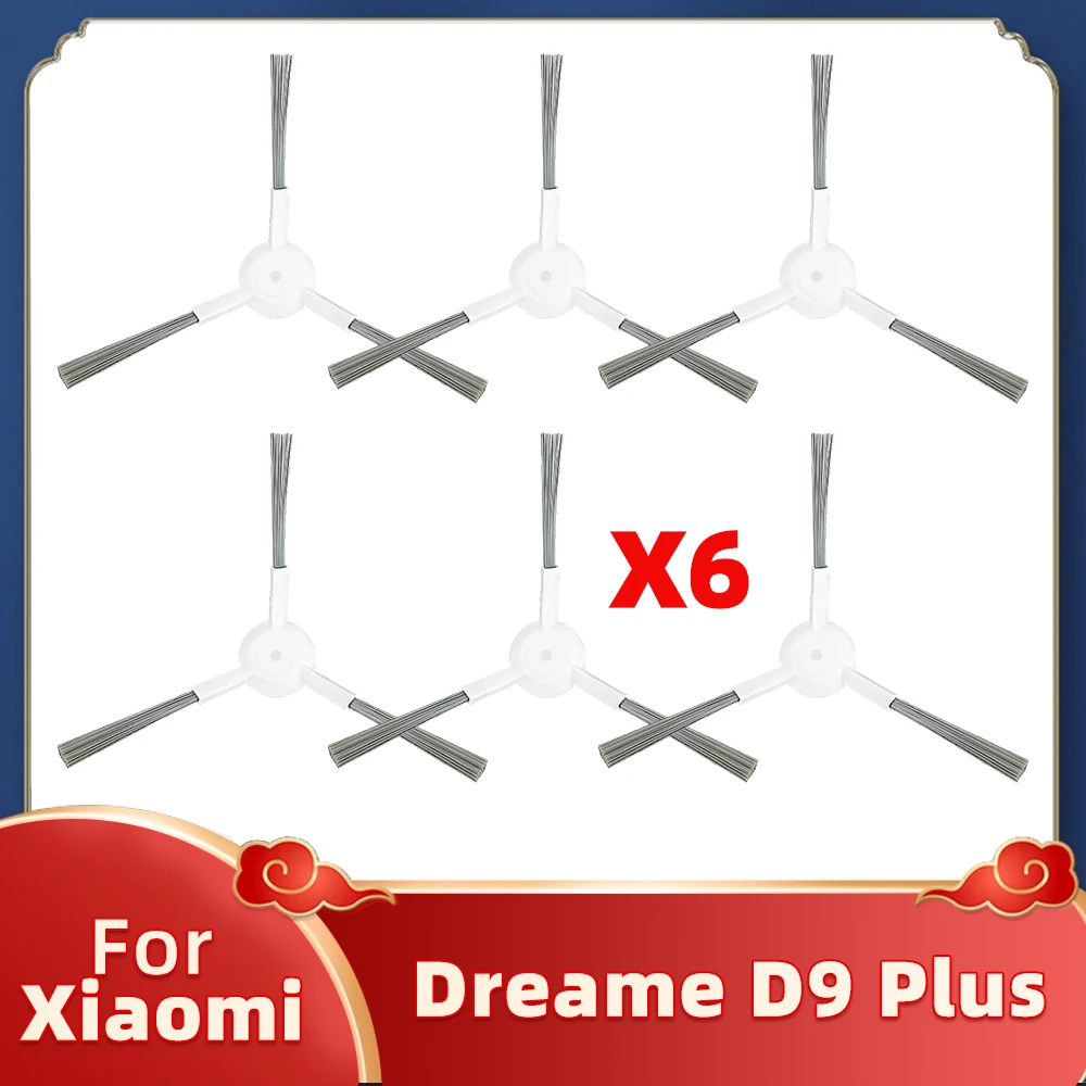 

Совместимо с Dreame Bot D9 Plus Робот-пылесос Запасные части и аксессуары Основная и боковая щетка, фильтр, салфетка, мешок для пыли