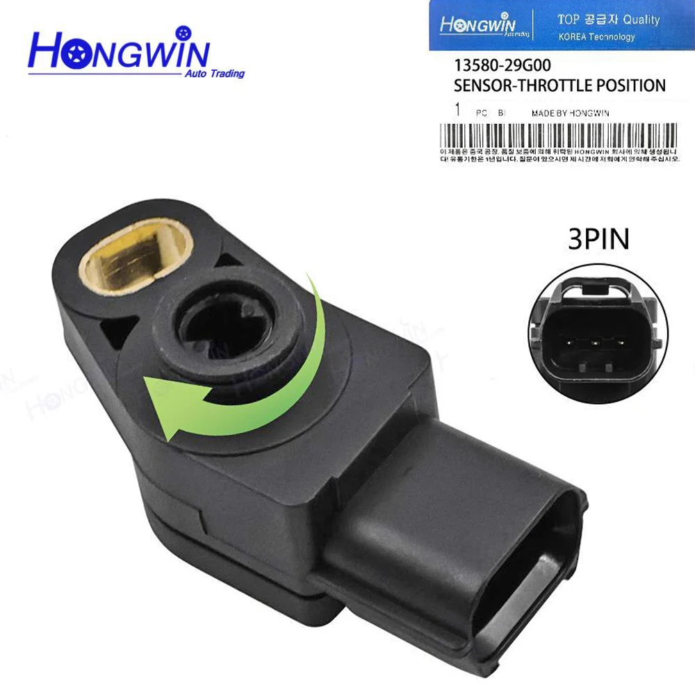 

TPS разъем датчика положения дроссельной заслонки для Suzuki GSXR600 750 04-09 для Quadracer 450 LTR450 06-11 13580-29G00 13580-18G00 1358018G00