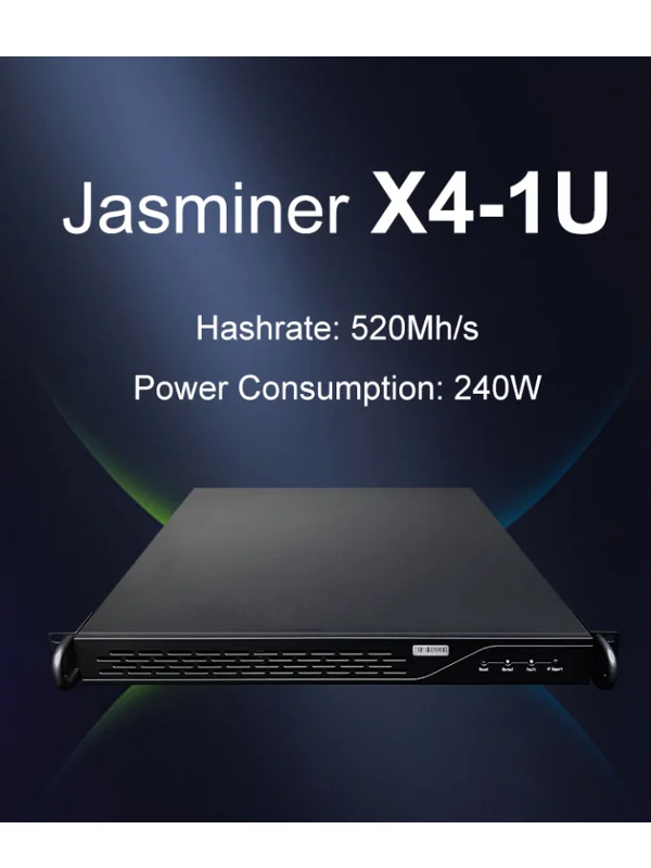 

A BUY 2 GET 1 FREE Jasminer X4-1U 520 Mh/s ETCHASH EtHash ETH криптоasic Miner