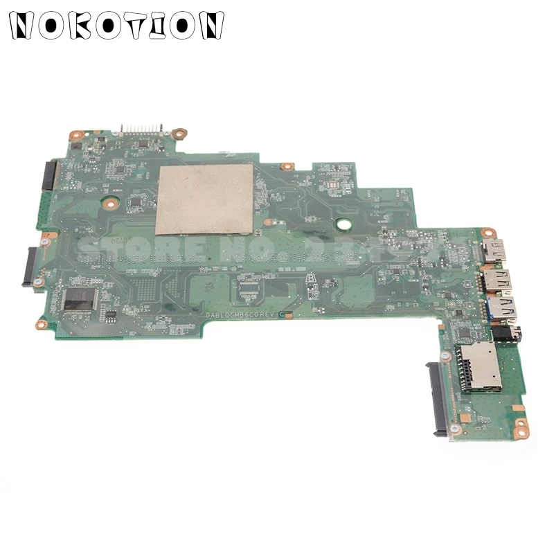 NOKOTION A000395890 DABLQGMB6C0 ГЛАВНАЯ ПЛАТА ДЛЯ TOSHIBA Satellite C55 C55-C Материнская плата ноутбука N2830