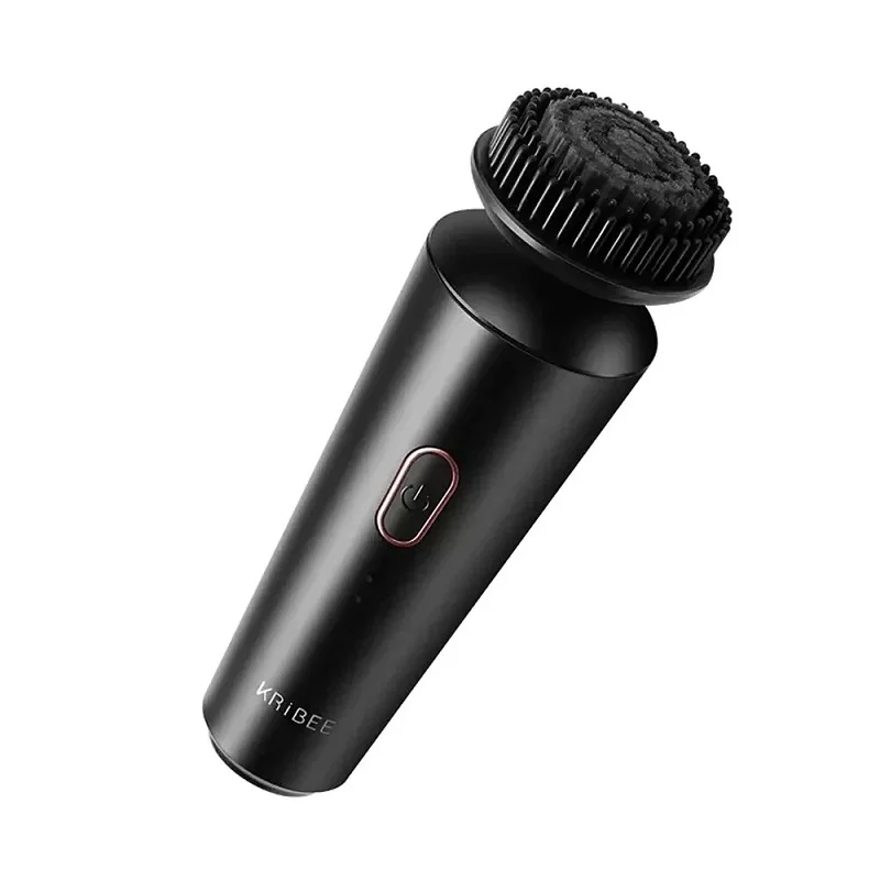 Массажер для лица Xiaomi Kribee Electric Face Cleaner, 2Вт, беспроводной, водонепроницаемый, 2 режима, черный, FC1201-3C
