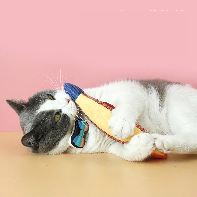 

Cat Toys Catnip Seafood Fish Molars Bite-resistant Funny Artifact Kitten Pet Supplies