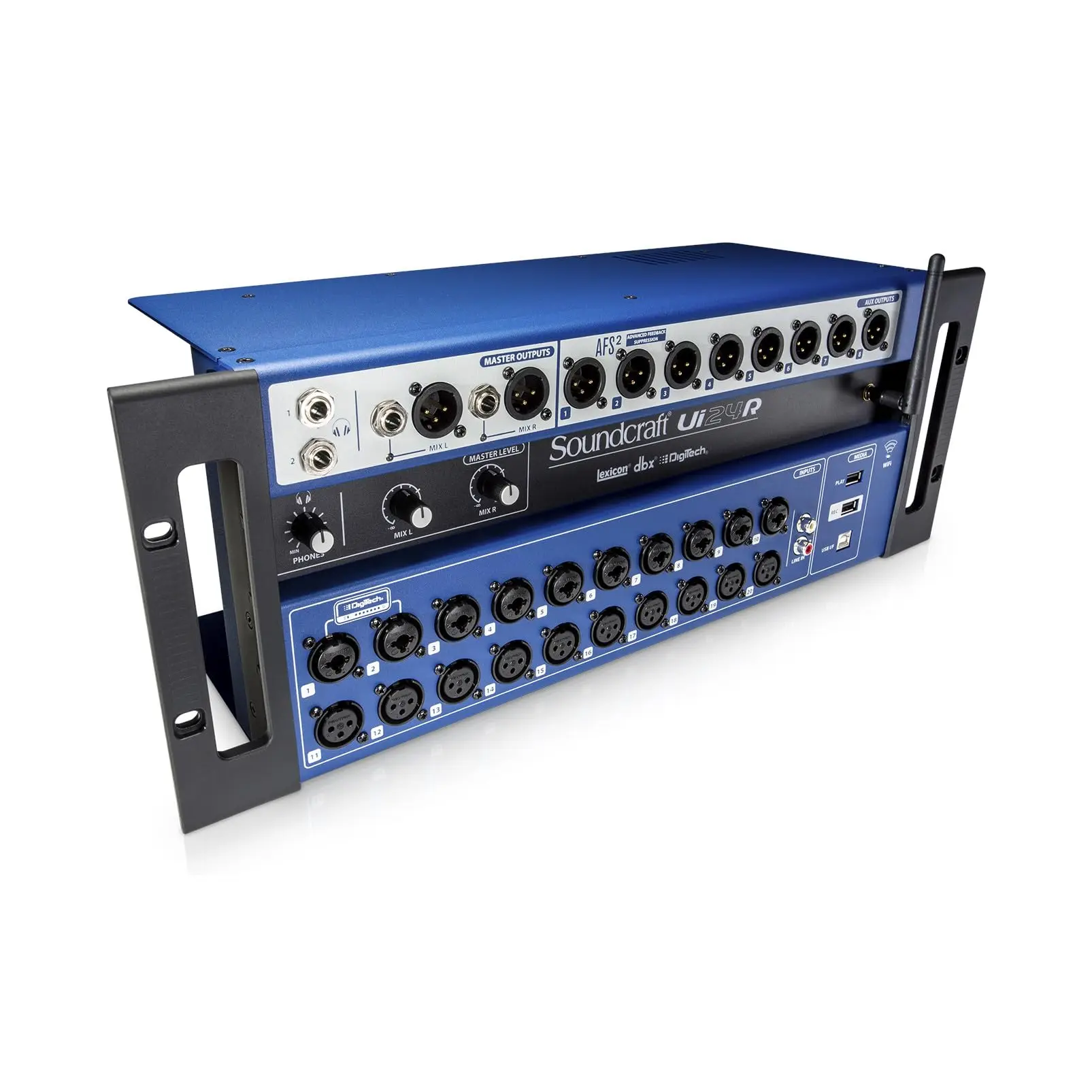 100% БЫСТРАЯ ДОСТАВКА РАСПРОДАЖА НОВЫЙ mischpult-soundcraft-ui24r-24-канальный цифровой микшеррекордер HH (art.: 3920d293ec506) - 3920d293ec506
