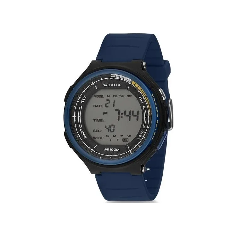 Jaga M1208 мужские наручные часы цифровые 10 атм водонепроницаемые 1583