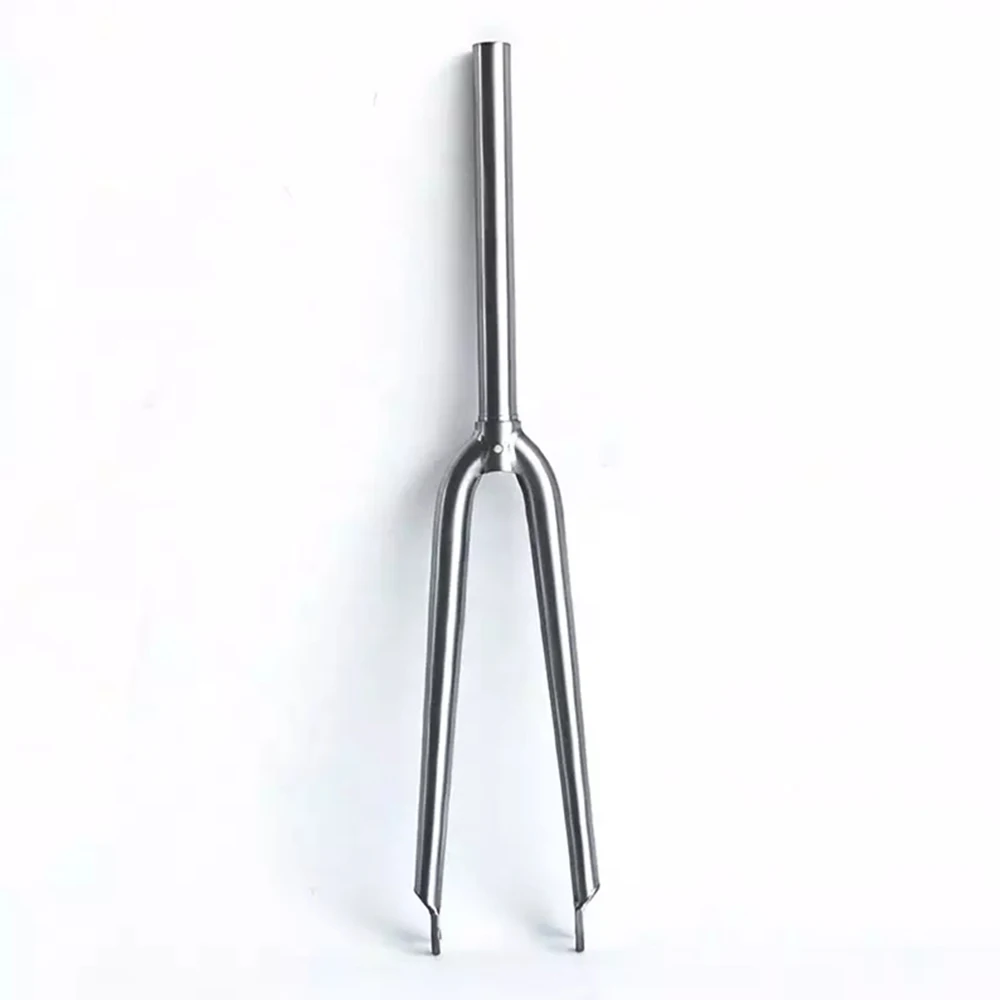 

Ultra-light Titanium Road Bike Parts Round Shoulder C-brake Bicycle Accessories Front Fork