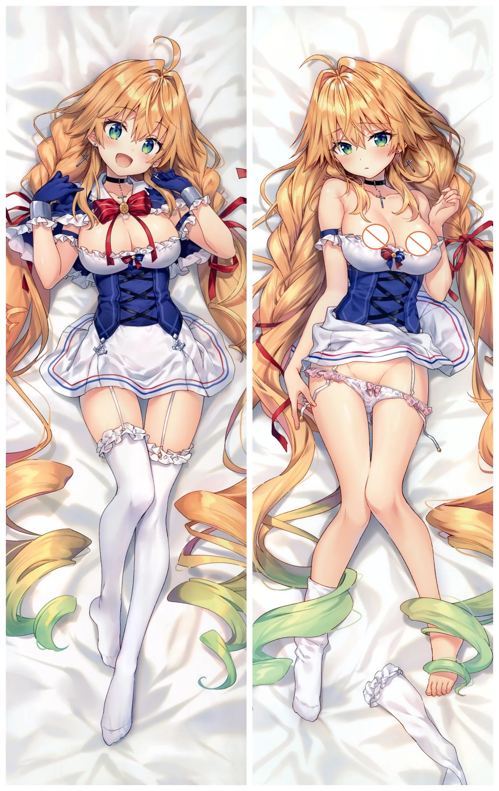 

Двусторонняя наволочка Dakimakura с аниме принтом в натуральную величину