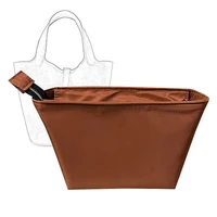 for h picotin 18 22 26purse organizer insert with zipper tote shaper cosmetic bags handbag inner pocket premium nylon handmade%ef%bc%89