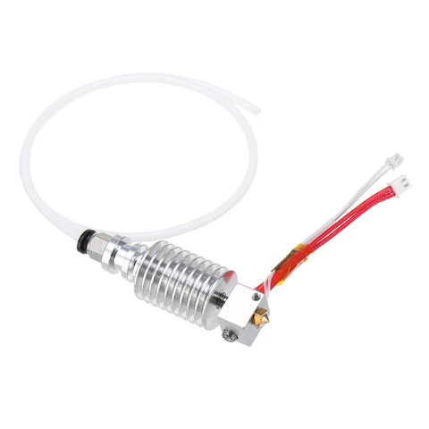 12V Metal V5 J-head Hotend Kit Комплект горячего конца экструдера 0,4 мм Запчасти для 3D-принтера Anycubic I3 Mega 3D Экструдер-принтер