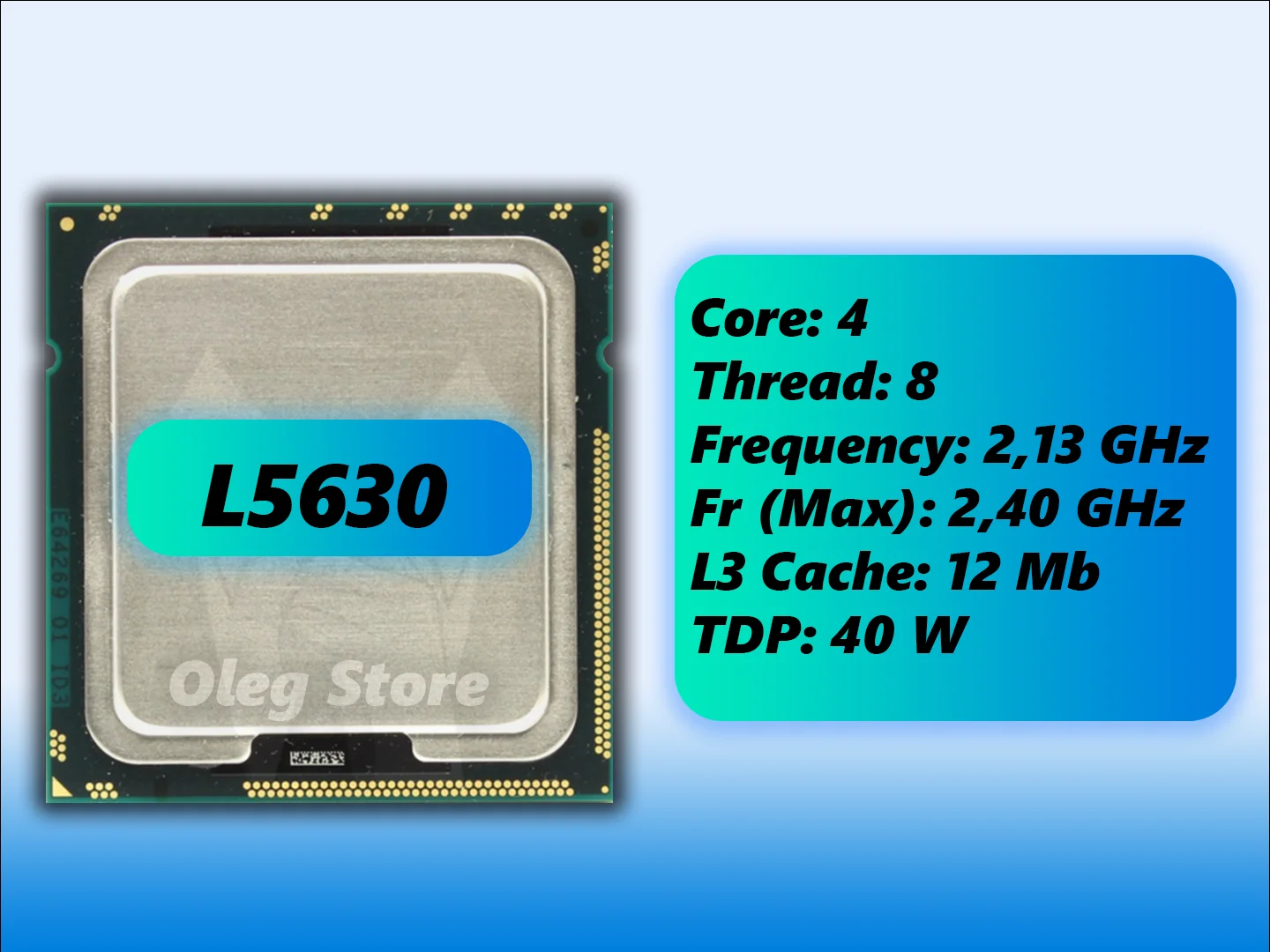 L5630 2,13 GHz 40W 8M | AliExpress