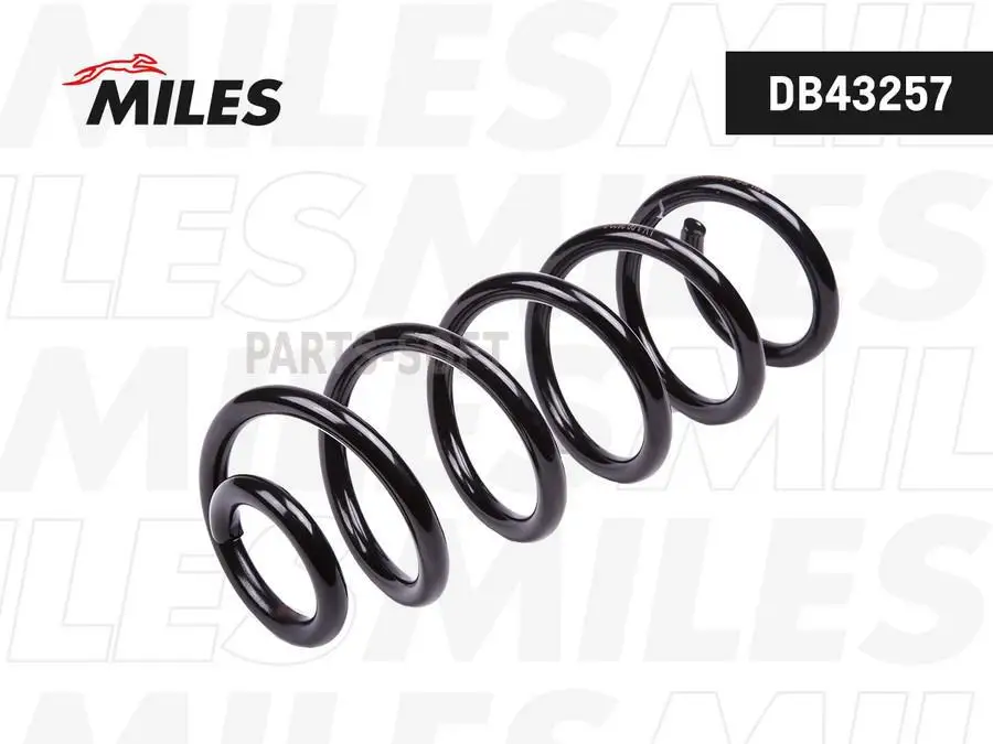 MILES DB43257 Пружина задней подвески LADA VESTA (LESJOFORS 4247015) 2шт