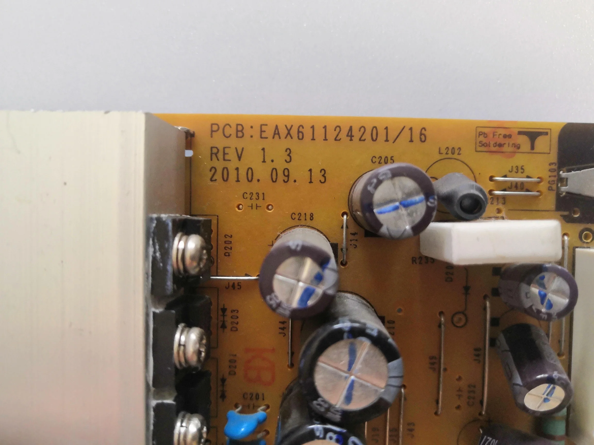 Power Supply EAX61124201/16 для телевизора LG 42LK551 42LD555 42LD550 и др. |