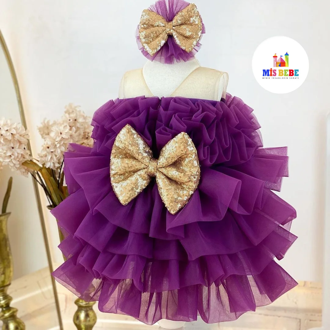 Tutu Flower Girl Dress Christmas Dress Birthday Party Princess Dress For Baby Girl Wedding Dresses