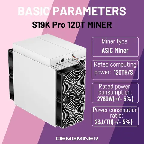 Antminer S19k pro 120T Асик Майнер