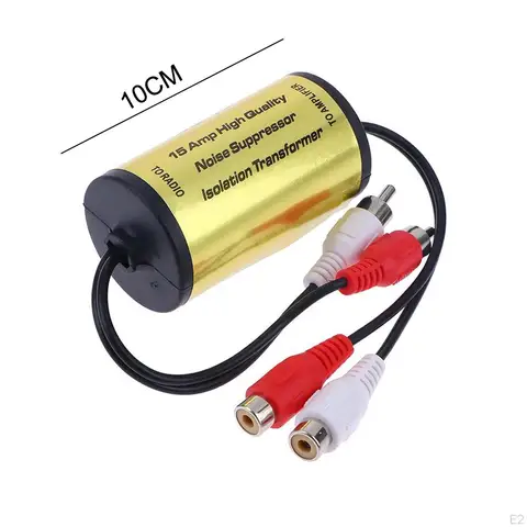 Изолятор контура заземления RCA Audio Noise Filter заменяет профессиональный подавитель для радио