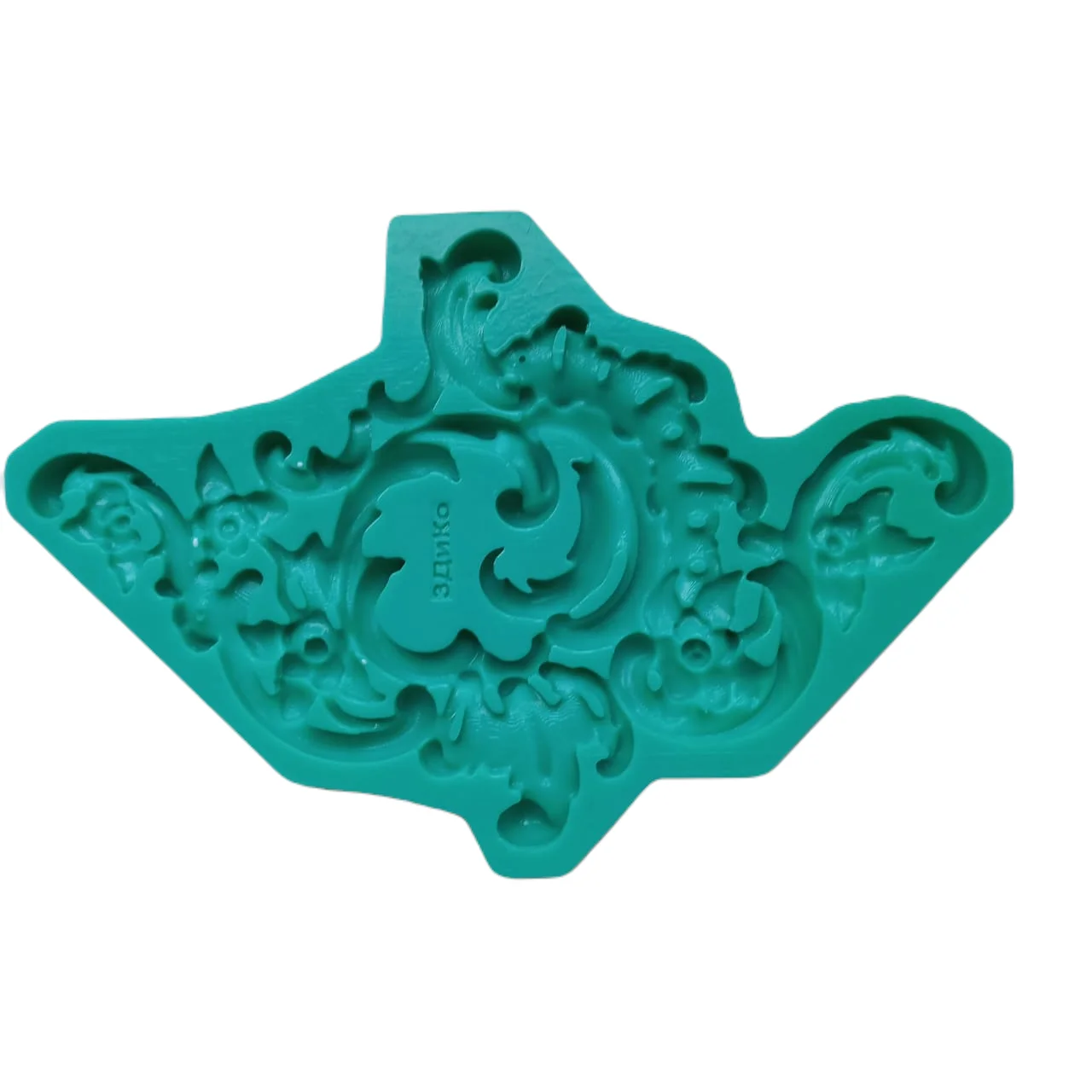 Силиконовая форма № 785 монограмма декоративный чудо 4 размера 3дико форма для гипса глины жидкого пластика мыло декор домашний декор сундук мебель ручной работы.