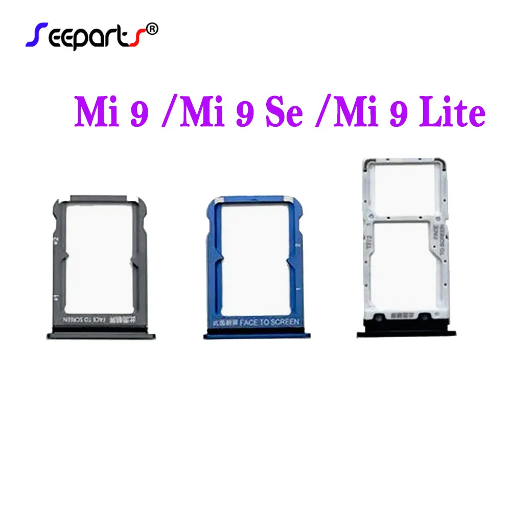 Держатель для SIM-карты Xiaomi Mi 9 Lite лоток держатель слота карт адаптер SE Mi9 Se SIM Crad Tray MI