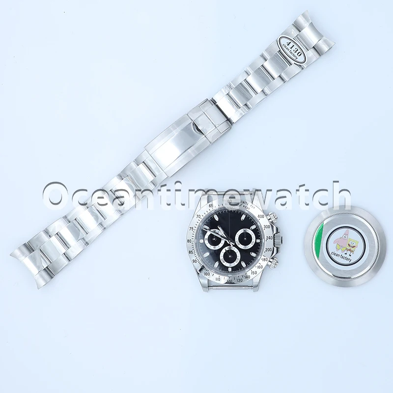 

Clean factory Luxury Mechanical Watch 116520 904L Steel Case and Super Perfect Quality Install SA4130 movement for Men's watch