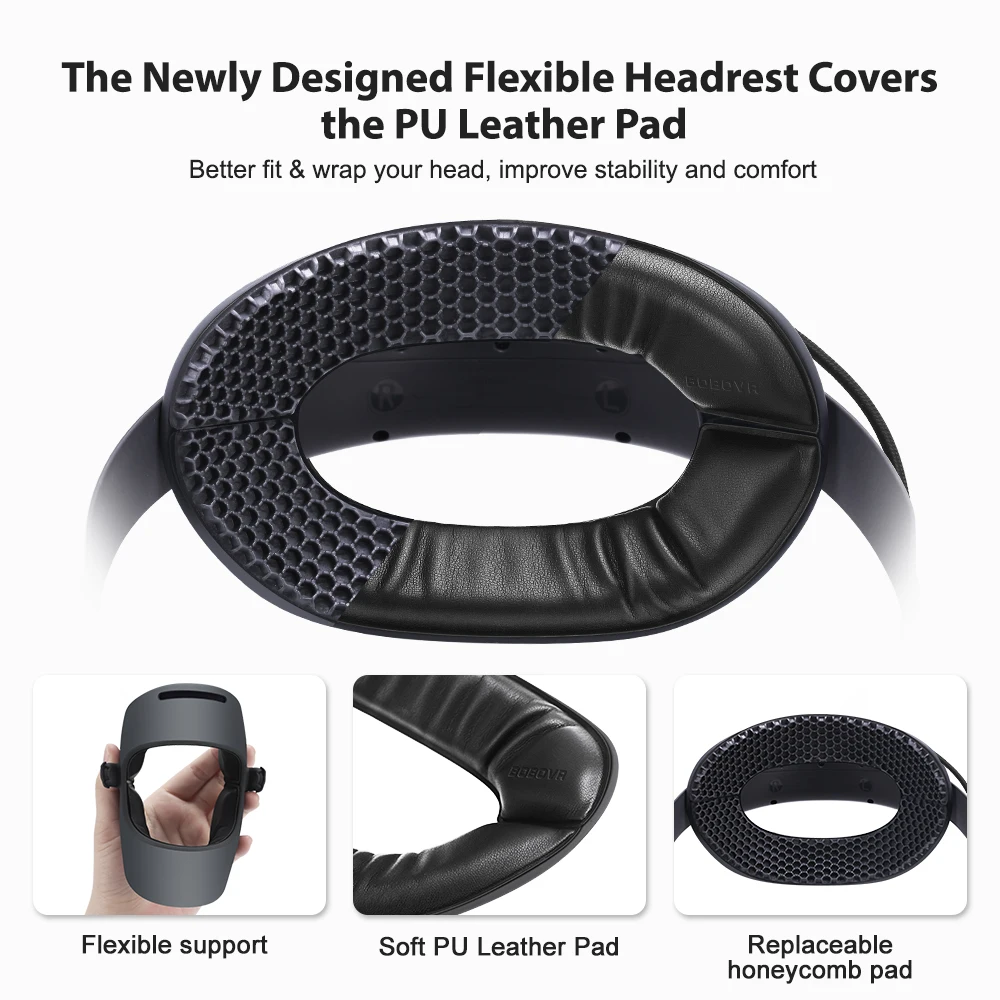 BOBOVR M2 Plus Strap Twin Battery Comb Head Strap For Meta Quest2 Elite Strap for Enhanced Support Battery Pack Charger Station