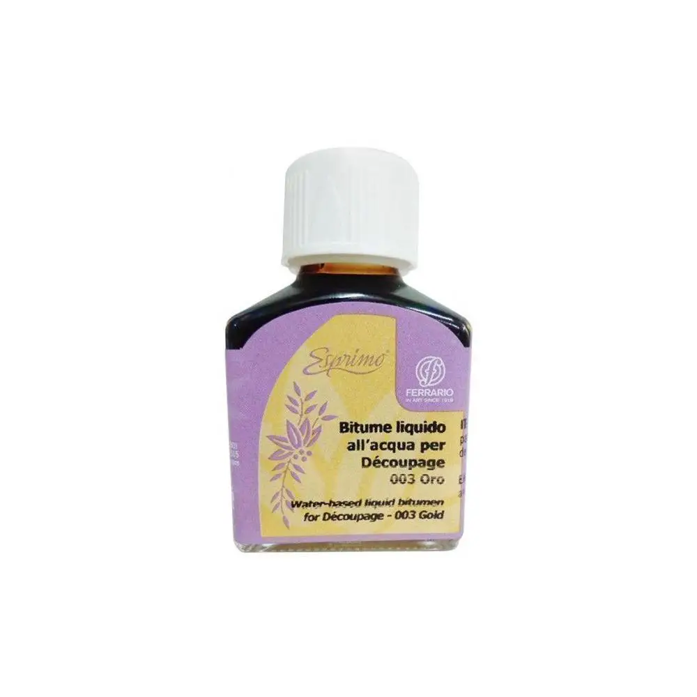 Azienda Prodotti Artistici (APA) Битум APA на водной основе 75 мл 003 золото 8012922202723 | Хобби дом и