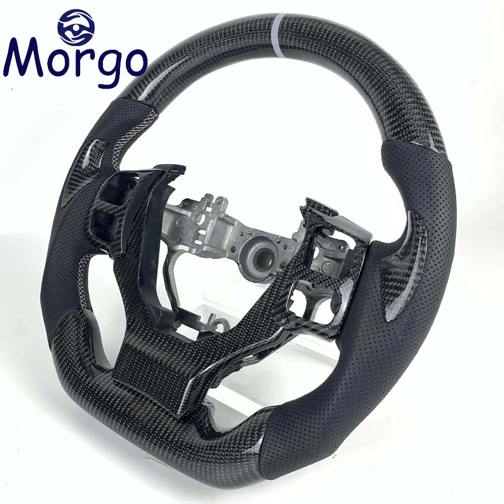 Черная перфорированная кожа из углеродного волокна для Lexus ES300 IS250 GS350