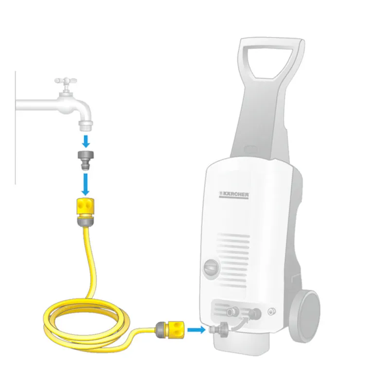 Как подключить мойку высокого давления к водопроводу. 2.645-156 Комплект шлангов к мойке. Шланг для подключения мойки высокого давления к водопроводу Керхер. Шланг для подключения Karcher к водопроводу. Подключить Керхер к водопроводу.