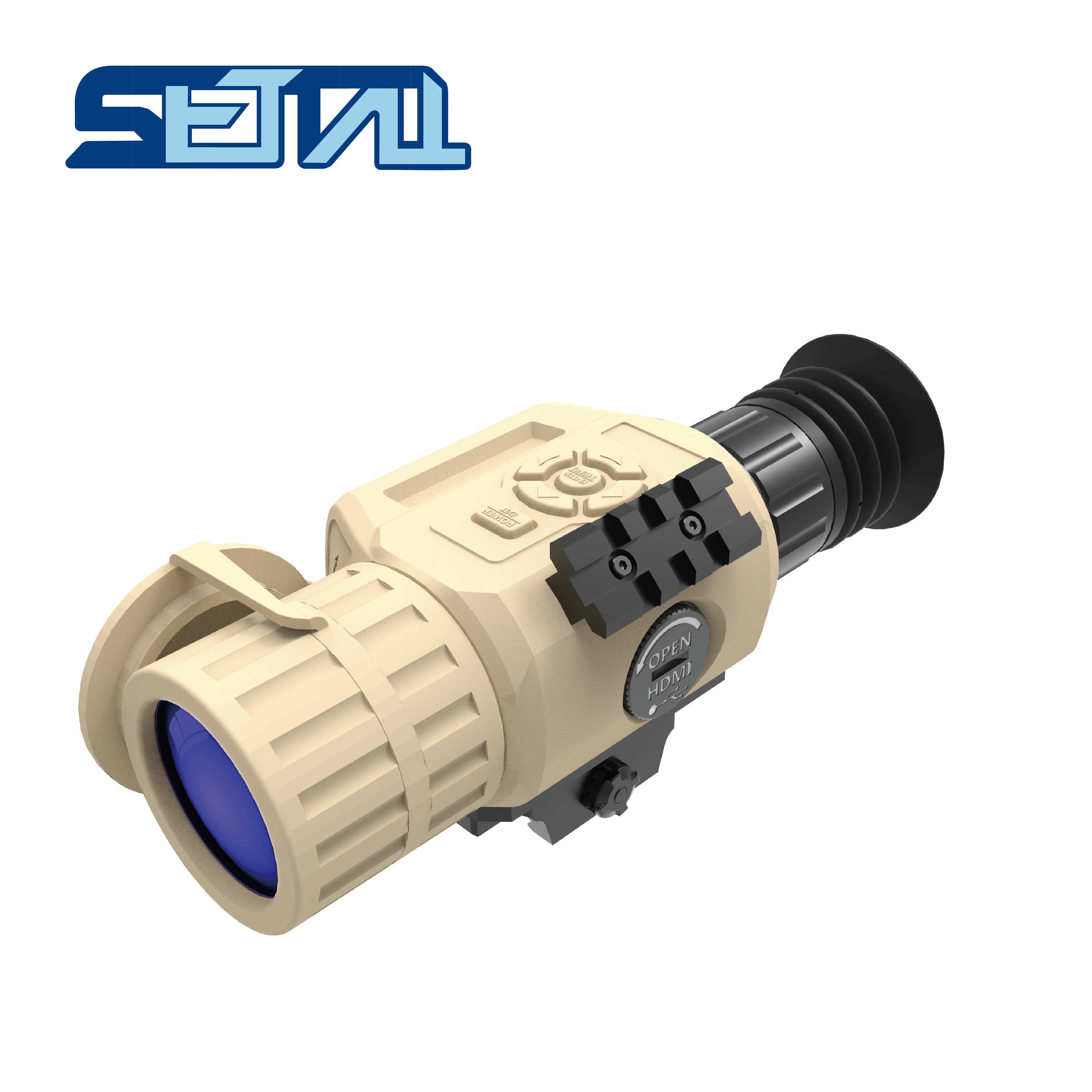 

SETTALL WS-50 Hunting Riflescopes Low Light Night Vision Nine-axis Sensor IP66 Hunting Monocular