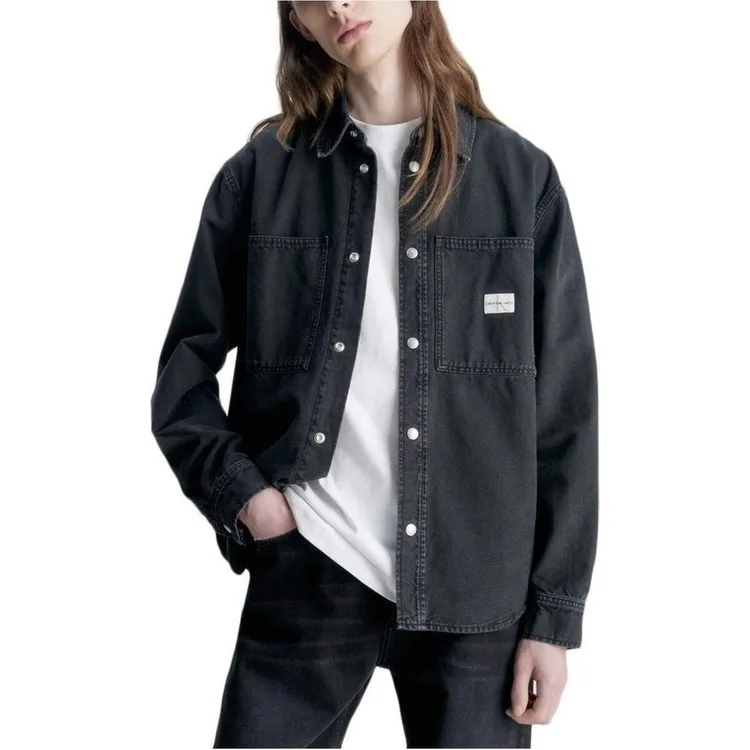 Calvin Klein Мужская черная рубашка