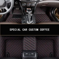WLMWL custom made leather car mat for Smart all models fortwo forfour auto styling accessories custom automobile carpet cover