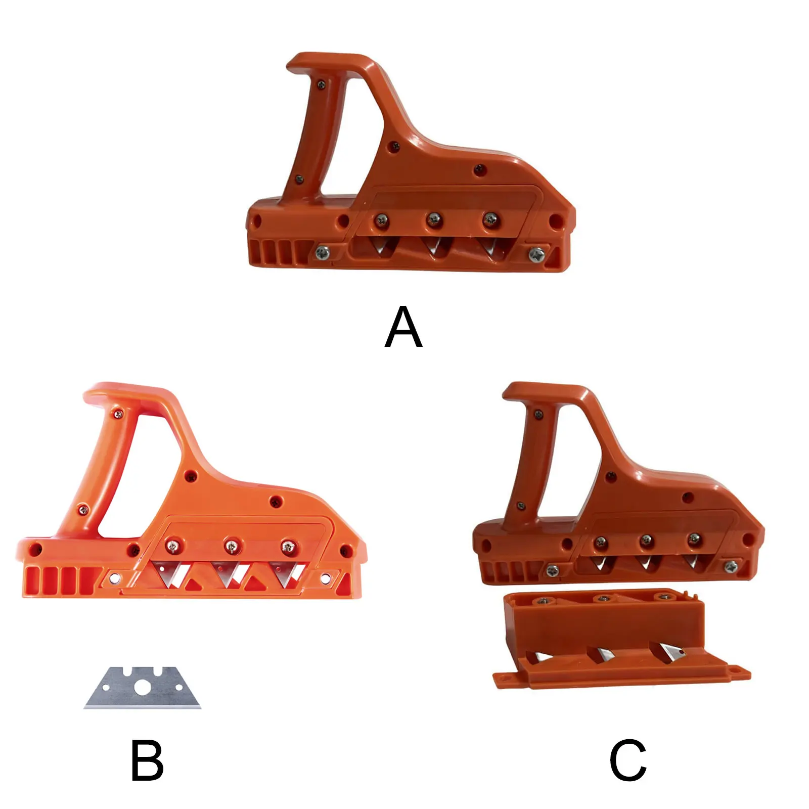 Инструмент для снятия фаски под углом 45° кромок гипсокартона - Ручной
