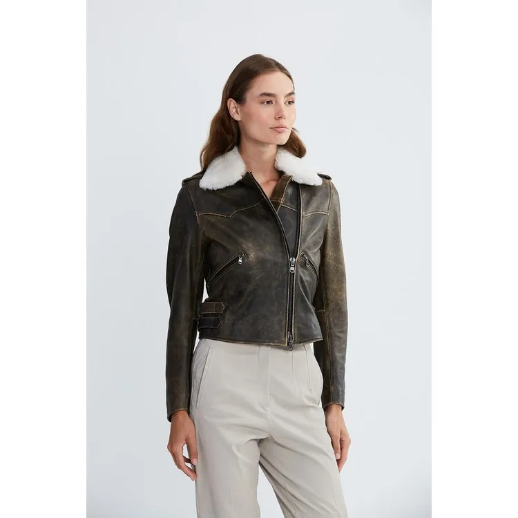 Рисунок 3 - Valmenti Женская коричневая кожаная