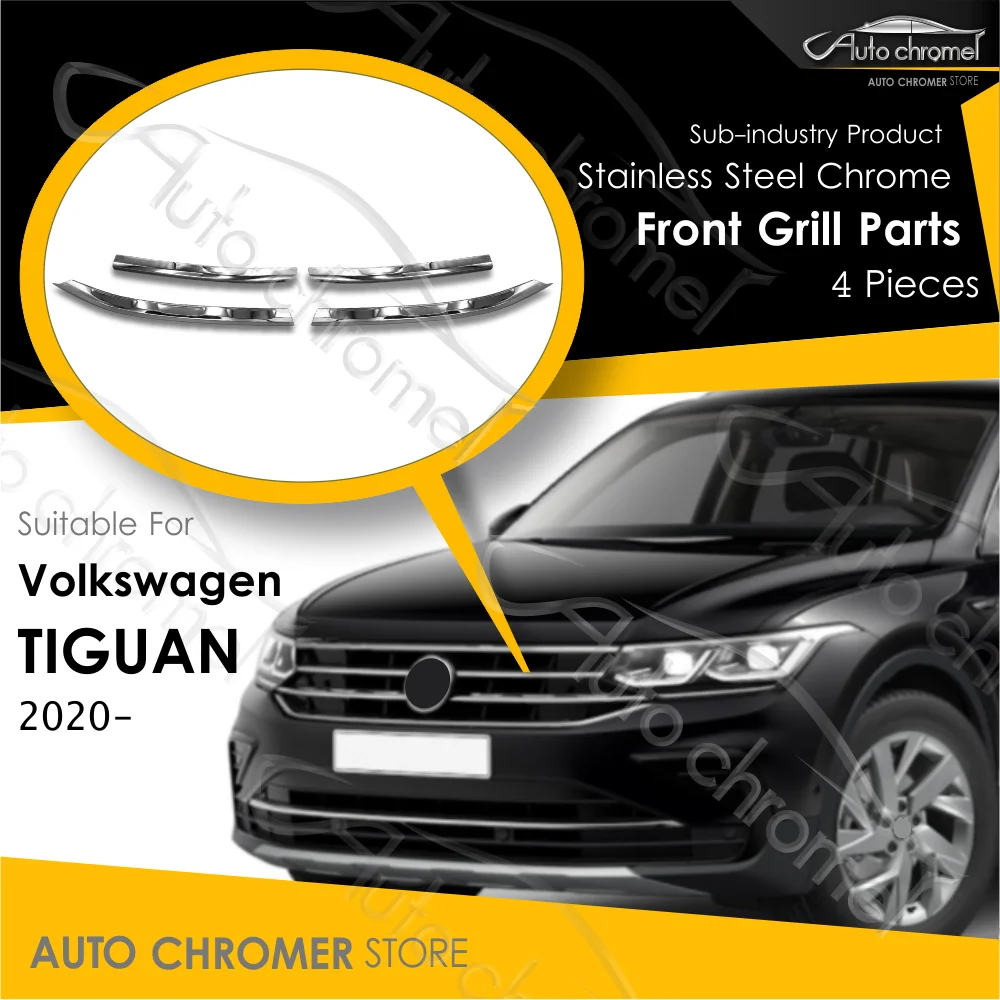 4 Pieces High Quality Aftermarket External Accessories, Tuning Upgrade