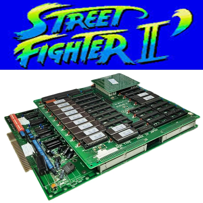 CPS Аркада PCB видеоигра Capcom CPS1 материнская плата истребитель II/окончательный
