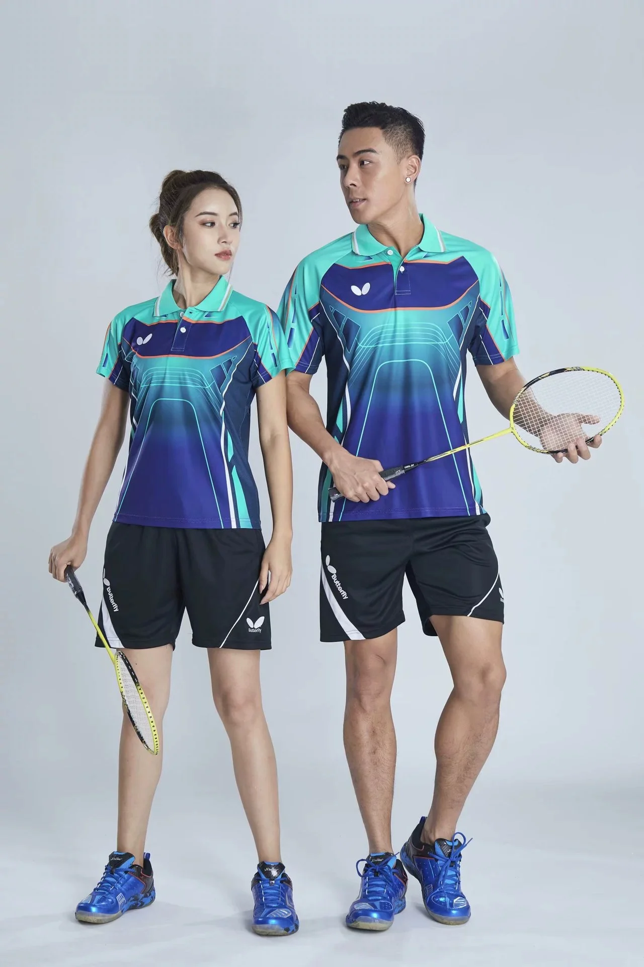 New Qucik dry Badminton sports shirt clothes Women/Men , table tennis clothes , Tennis suit ,Tennis jerseys, badminton wear sets