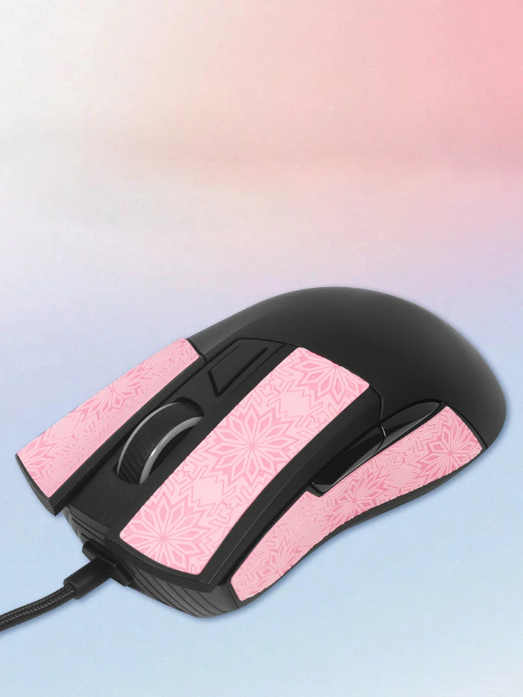 Замшевая наклейка на мышь с полным/полу покрытием противоскользящая для ASUS ROG