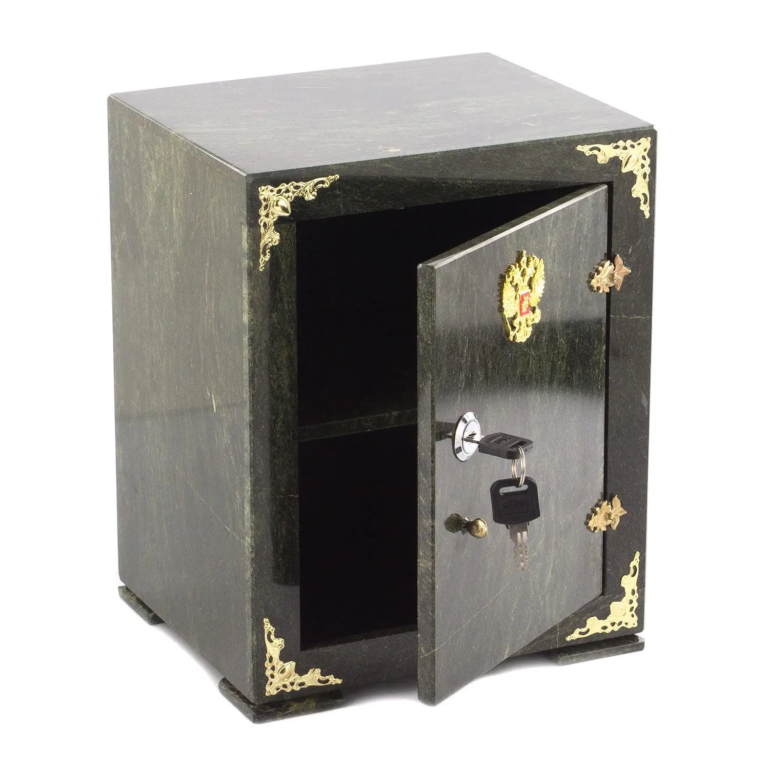 Рисунок 2 - Сейф большой змеевик темно-зеленый 21