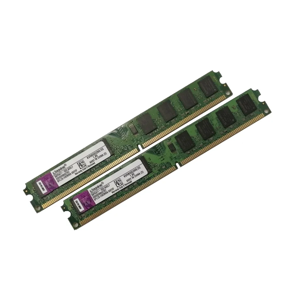 ОЗУ Dimm 4Gb PC2-6400(800)DDR2 Kingston KVR800D2N6/2G 99P5429-002.A00LF (Kit 2x2Gb)