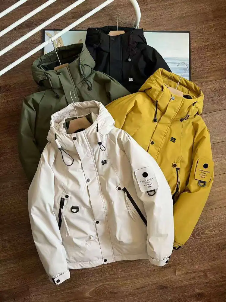 Мужской Стеганый Пуховик KOLON Цвета И РазмеРы В Ассортименте