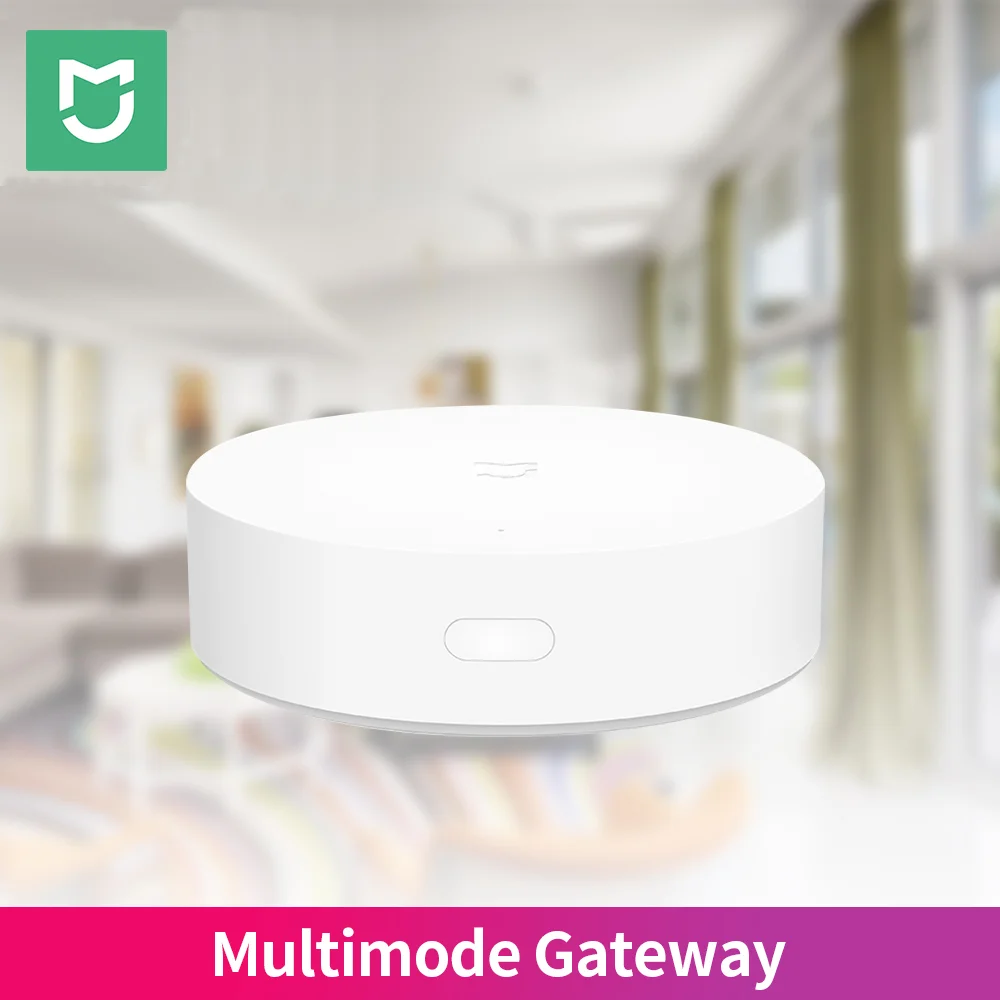 

Шлюз Xiaomi Mijia Zigbee, многорежимный хаб для умного дома, Wi-Fi, Bluetooth, работает с приложением Mi Home