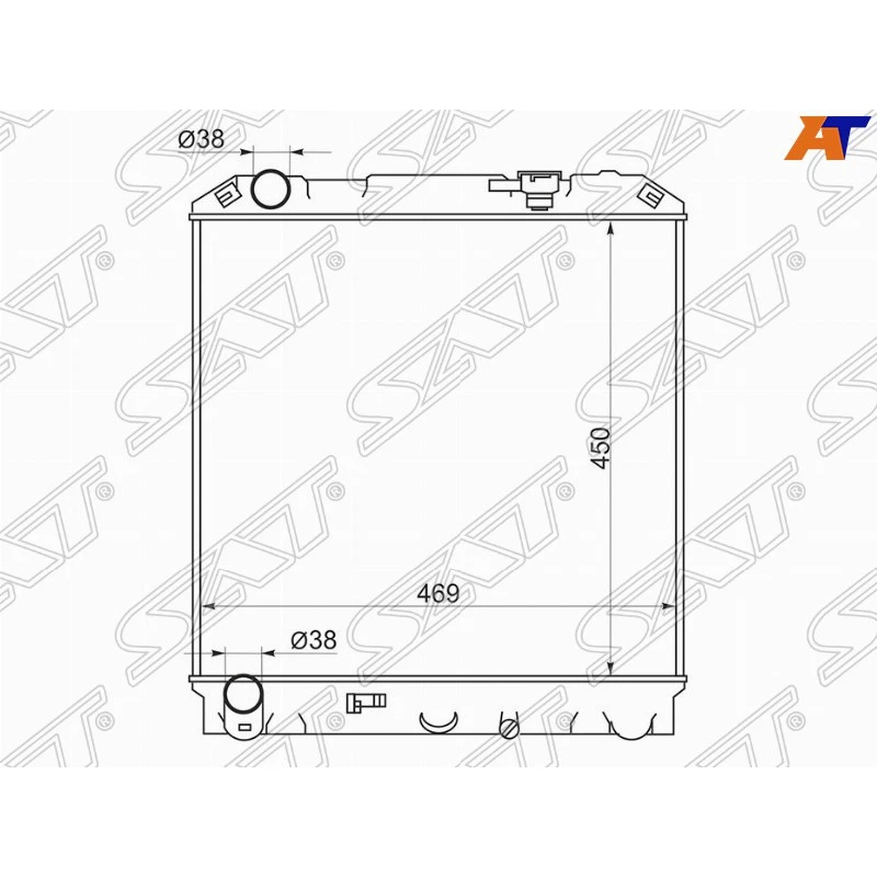 Радиатор Исузу Эльф Купить