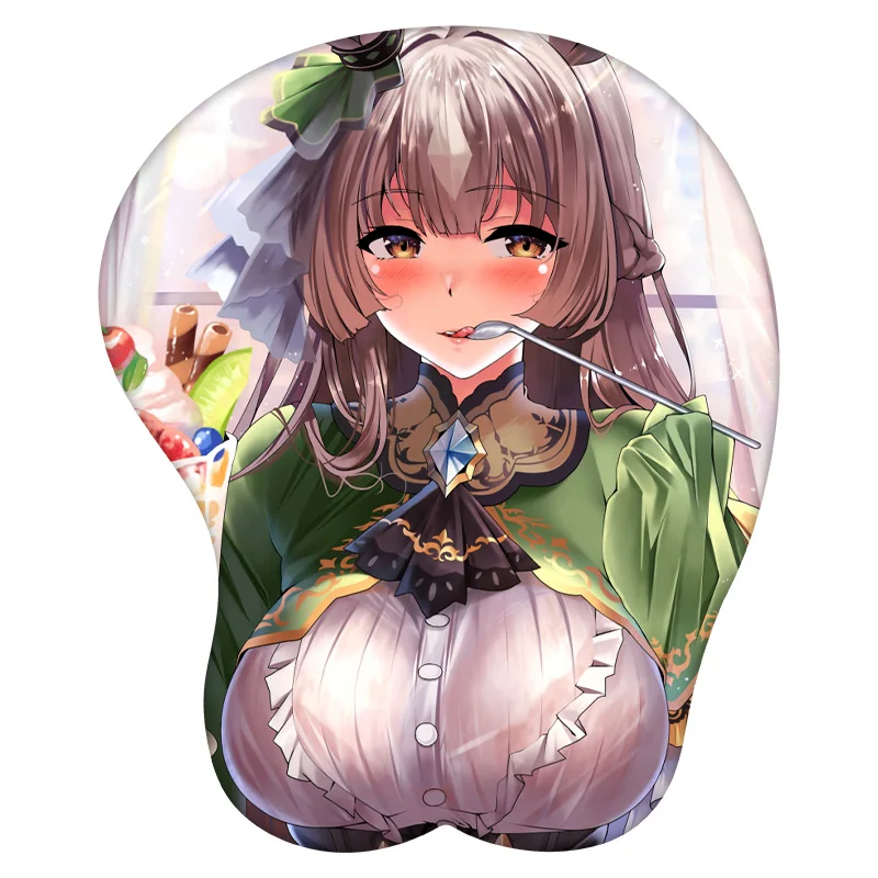 

3D коврик для мыши Eishin Flash Umamusume симпатичный Дерби аниме подставка под запястье силиконовый сексуальный креативный игровой коврик для мыши коврик