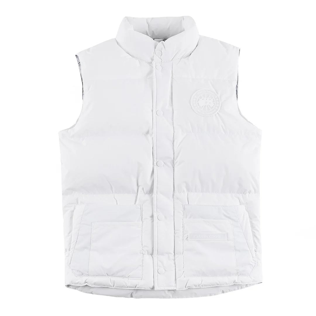 копия 1: 1 Повседневный Жилет В Стиле Canada Goose Copy 1:1 Мужчины И Женщины Пуховой