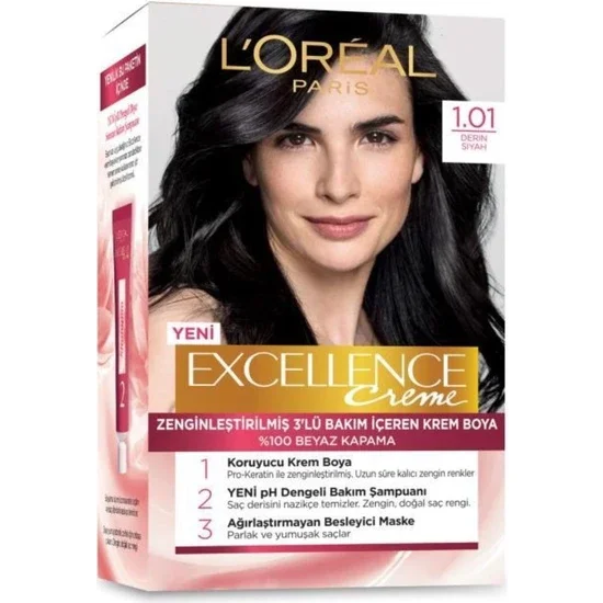 

L'Oréal Paris L'oreal Paris Excellence 7.1 Ashy Auburn Hair Color
