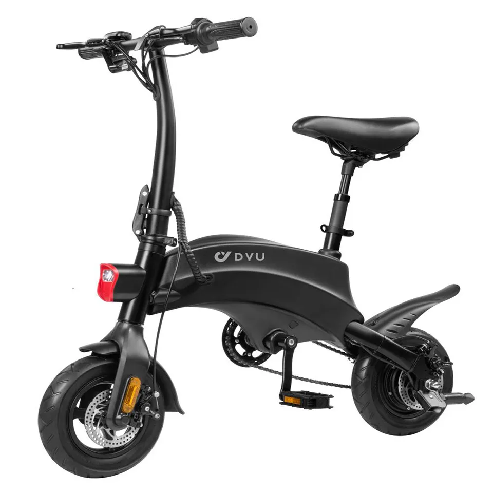 DYU S2 Mini Folding Smart Electric Bike IP54 Portable EBike eBikes