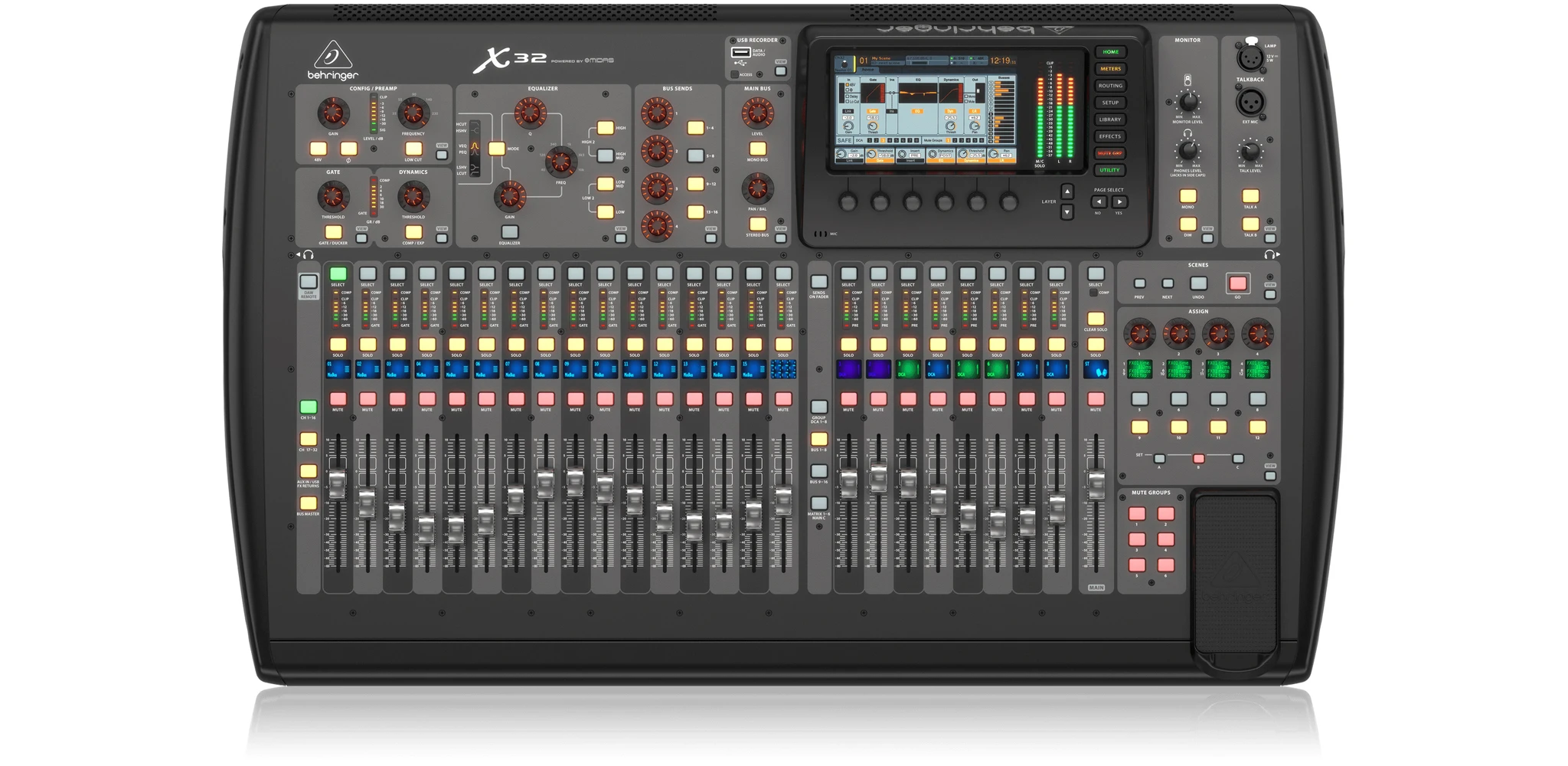 

100% Официальный 40-канальный цифровой микшер Behringer X32