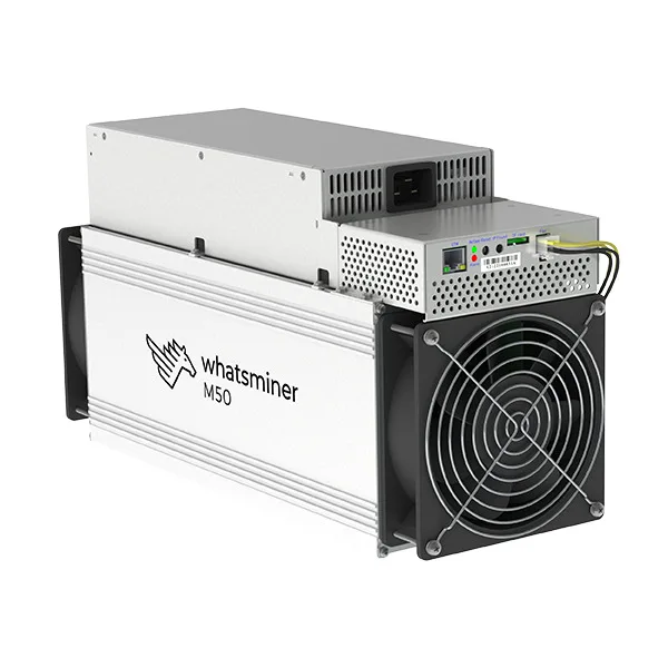 New Whatsminer M50 120Th/s BTC ASIC SHA-256 Bitcoin Miner Hashrate Machine