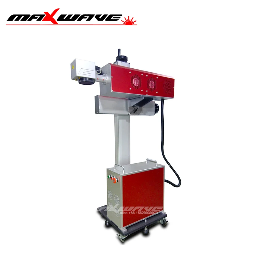 

Hot Quality Fiber Flying Laser Marker Laser Marking Machine For Metal Goods Pvc Plastic Pipe Cable Aluminum