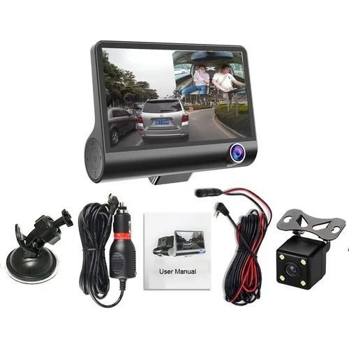 

Hd-камера для автомобиля с диагональю 4 дюйма